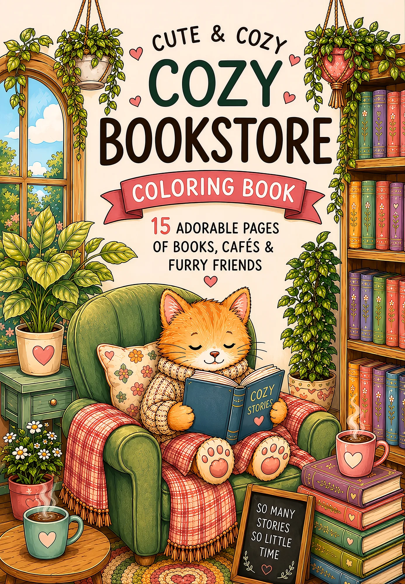 Cute & Cozy Bookstore π